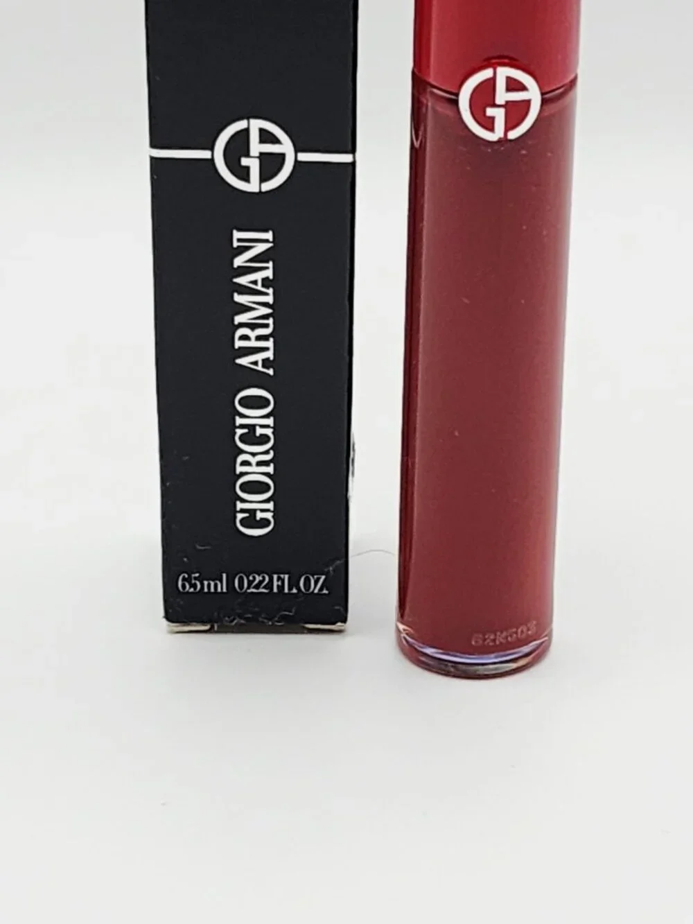 Giorgio Armani Lip Maestro Liquid Lipstick 201 Dark Velvet Full Size NIB